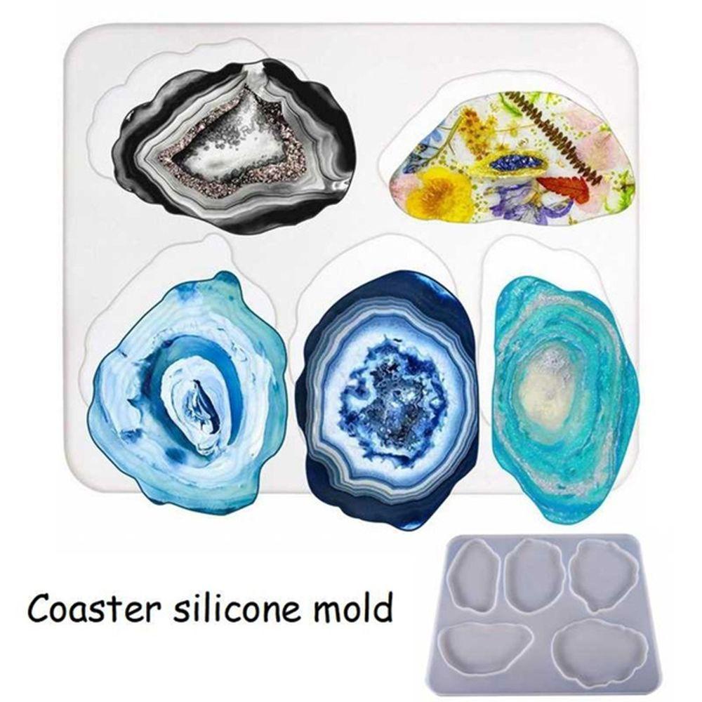 KRNY Khuôn Làm Trang Sức Bằng Resin Epoxy UV DIY