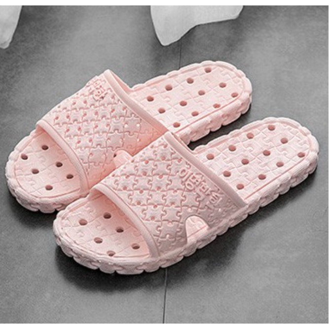 ️ Dép Đi Nhà Tắm, Dép Lỗ Đi Nhà Tắm, Dép Nhà Tắm Chống Trượt, Màu Pastel Hàn Quốc, Êm Chân