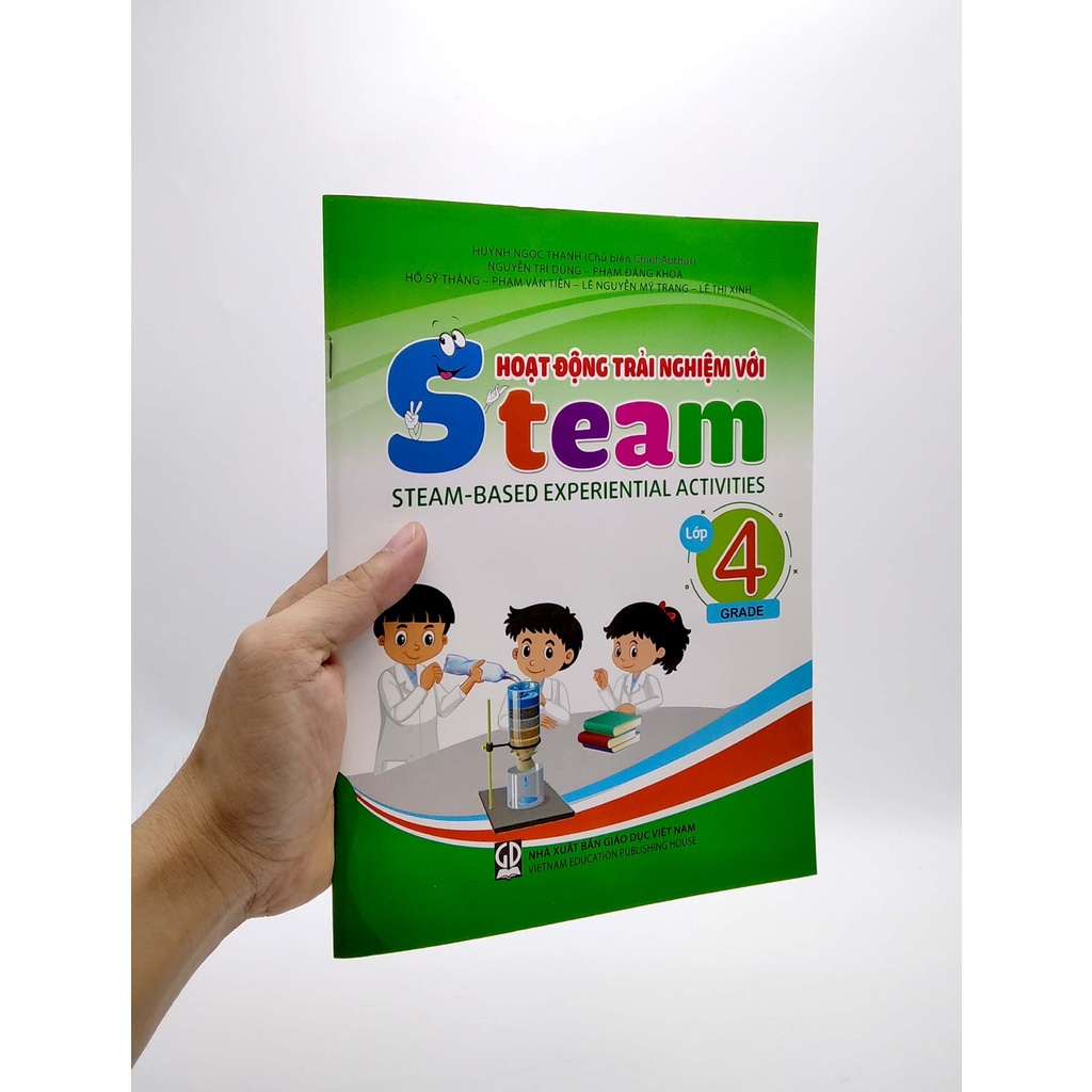Sách Hoạt Động Trải Nghiệm Với Steam - Lớp 4
