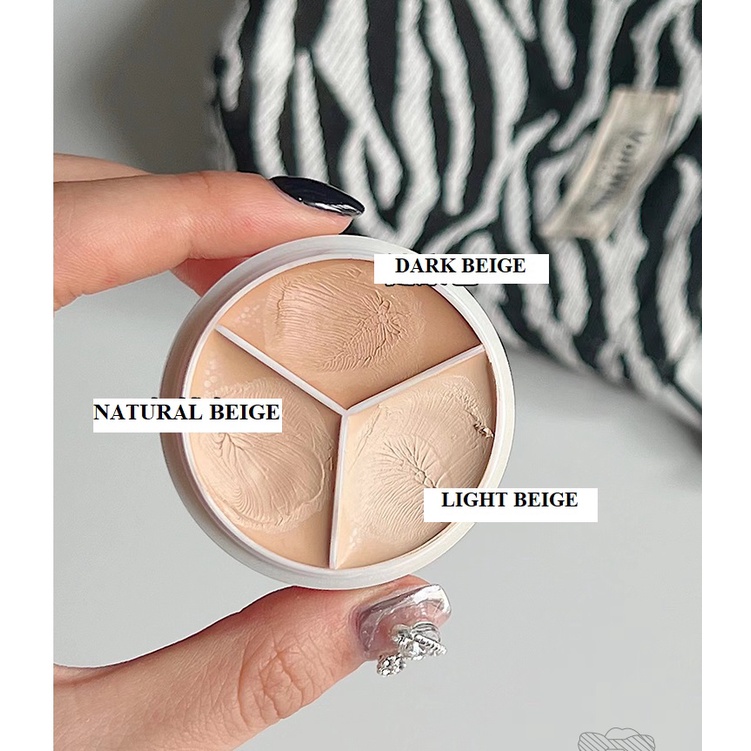 Tfit kem che khuyết điểm 3 khoang màu che phủ mụn, quầng thâm mắt