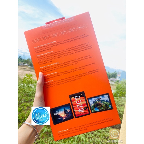 Máy tính bảng fire hd 10 plus mới nhất năm 2021 bảo hành 1 năm