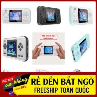 RẺ VÔ ĐỊCH . Máy Chơi Game Cầm Tay 416 Trò Kiêm Sạc Dự Phòng 8000 MAH . RẺ VÔ ĐỊCH