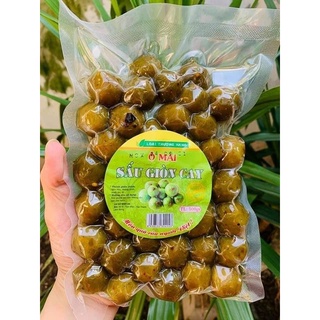 Sấu tươi dầm giòn bao tử gói 500g date 12 tháng.