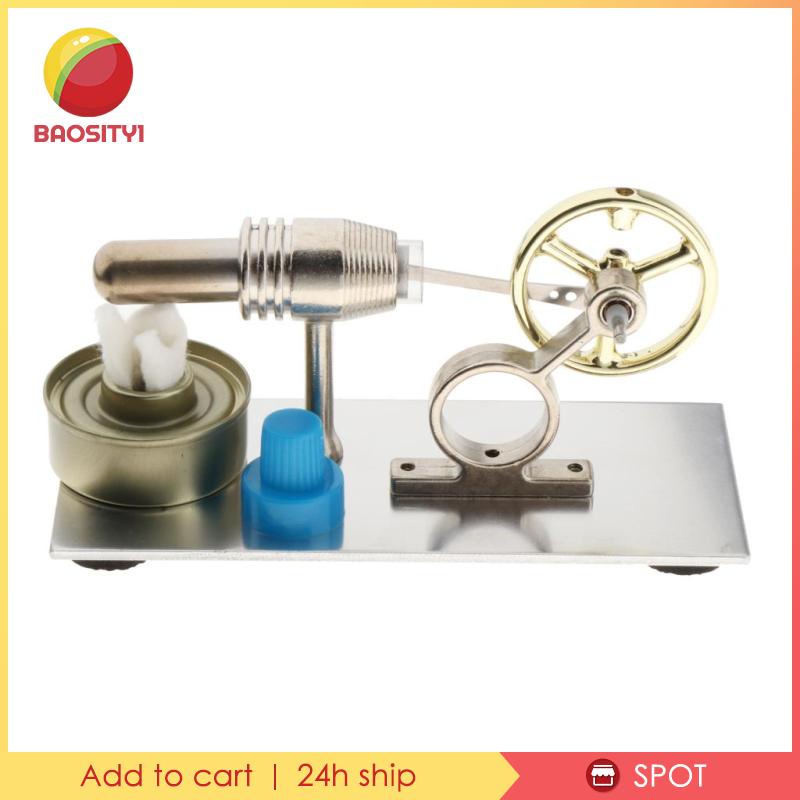 Mô hình động cơ Stirling mini DIY dành cho trẻ em