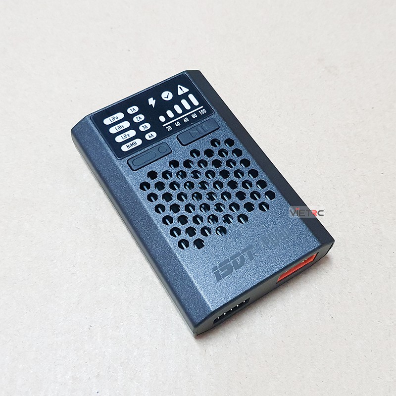 Sạc ISDT PD60 60W 6A cho pin LiFe, LiHV, LiPo 1-4S, NiMH/Cd 1-12S