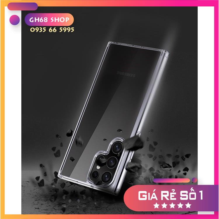 Ốp lưng LikGus Zero cho Samsung S23 / S23Ultra / S23 Plus  / S22 series viền dẻo lưng trong cứng không ố màu chống sốc