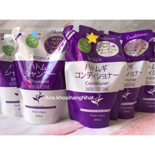Gội xả Hatomugi nội địa Nhật Bản mọc tóc giảm rụng