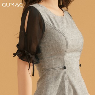 Đầm phối tay voan DA742 GUMAC