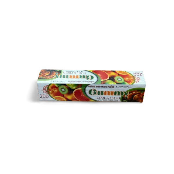 -MÀNG BỌC THỰC PHẨM THƯƠNG HIỆU GUMMY 200 KÍCH THƯỚC 30CM
