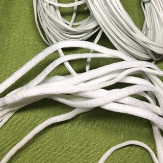 1 kg dây thun trắng, đen 5mm