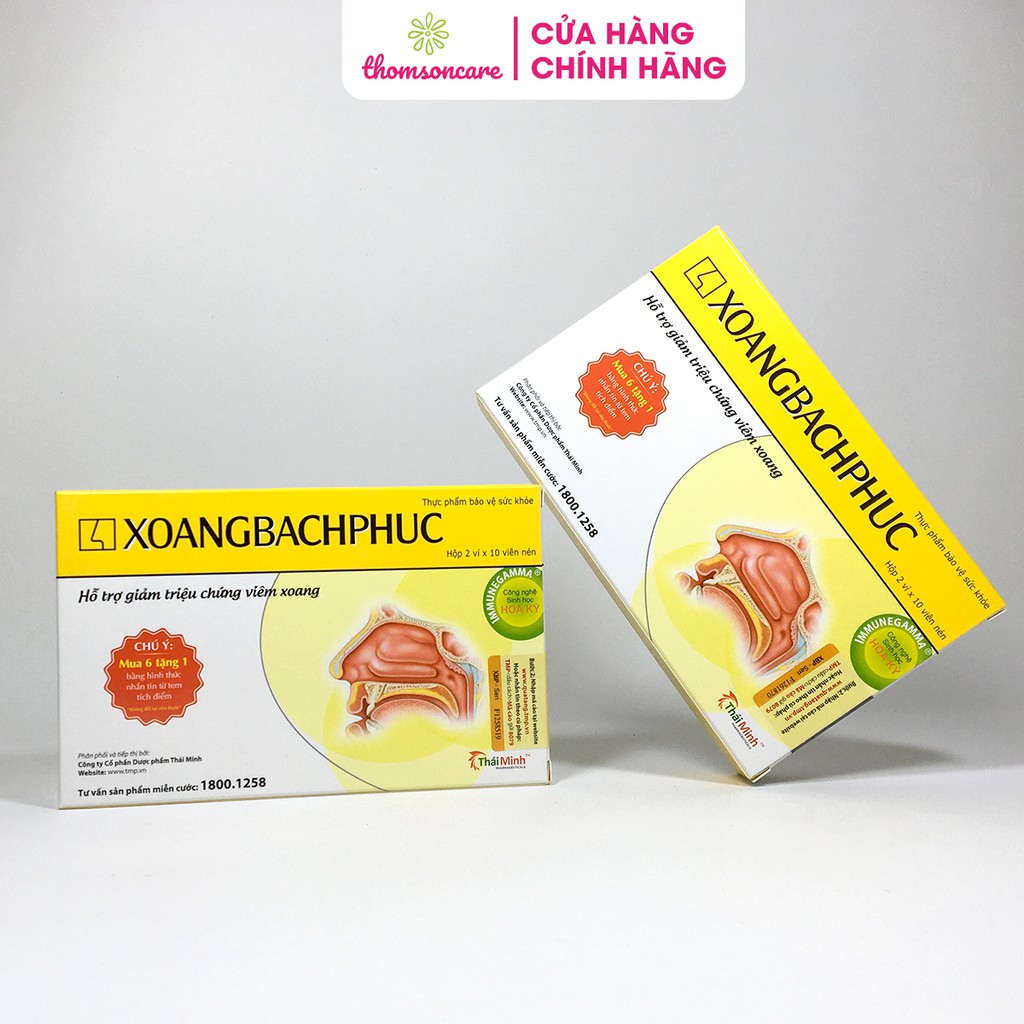 Xoang Bách Phục hỗ trợ giảm viêm mũi xoang - Có tem tích điểm | BigBuy360 - bigbuy360.vn