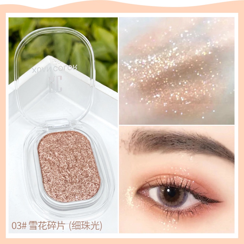 [Hàng mới về] Phấn mắt một màu hiệu ứng ngọc trai lấp lánh