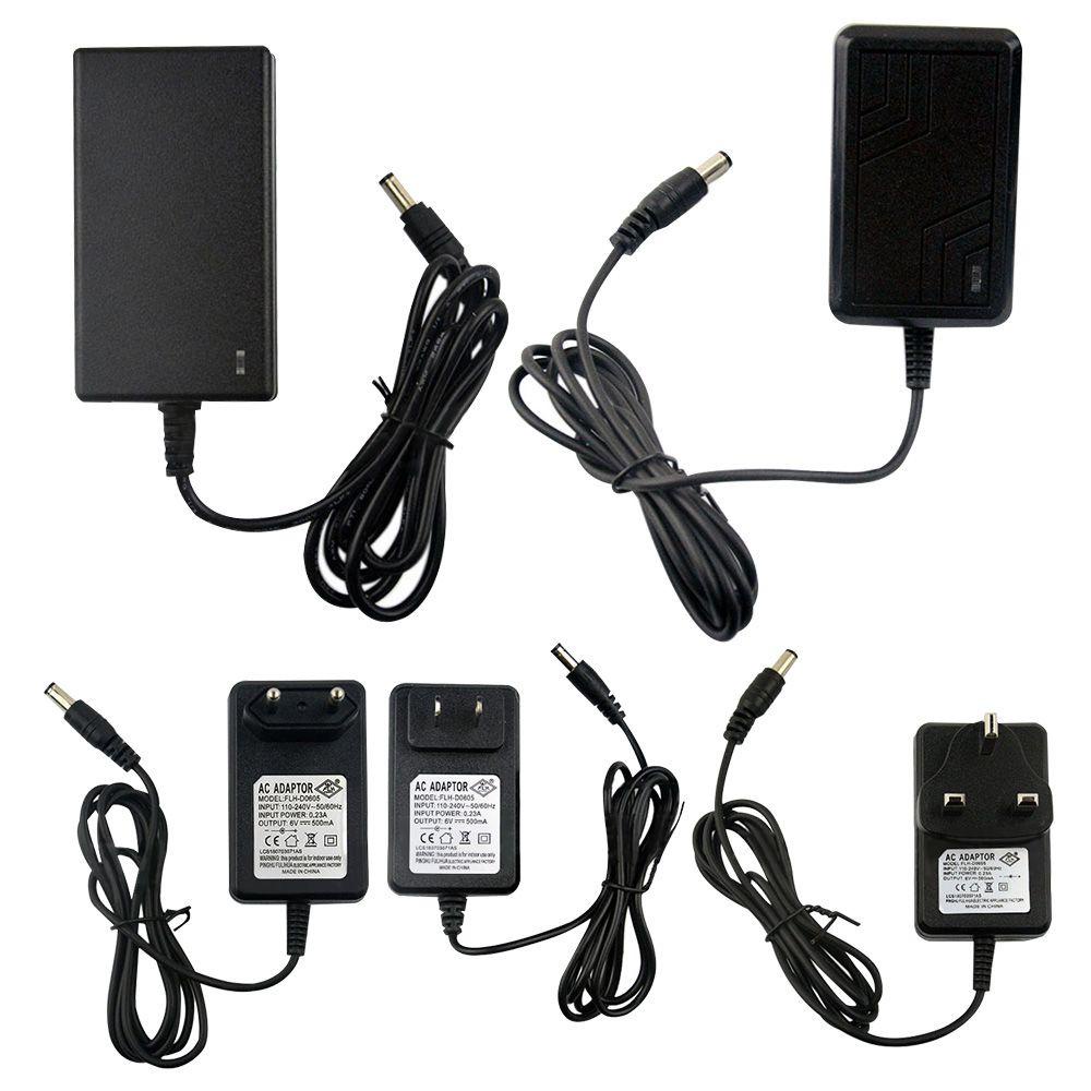 NIUYOU Bộ Chuyển Đổi Nguồn Điện Hoa Kỳ Mới Linh Kiện Điện Tử Tiêu Chuẩn Châu Âu 6V 500mA 12V 1000mA FLH-D1210