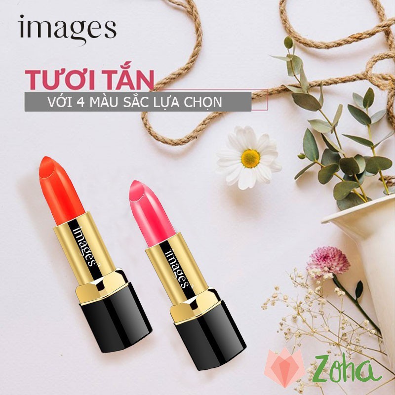 Set trang điểm IMAGES Kem CC + Phấn phủ + Son thỏi + Mascara + Mặt nạ cam đỏ IO-O1 | BigBuy360 - bigbuy360.vn