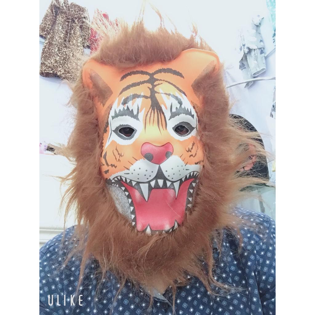 Bán MẶT NẠ HÓA TRANG HỔ LÔNG NÂU mã GFP28 HJL-1166