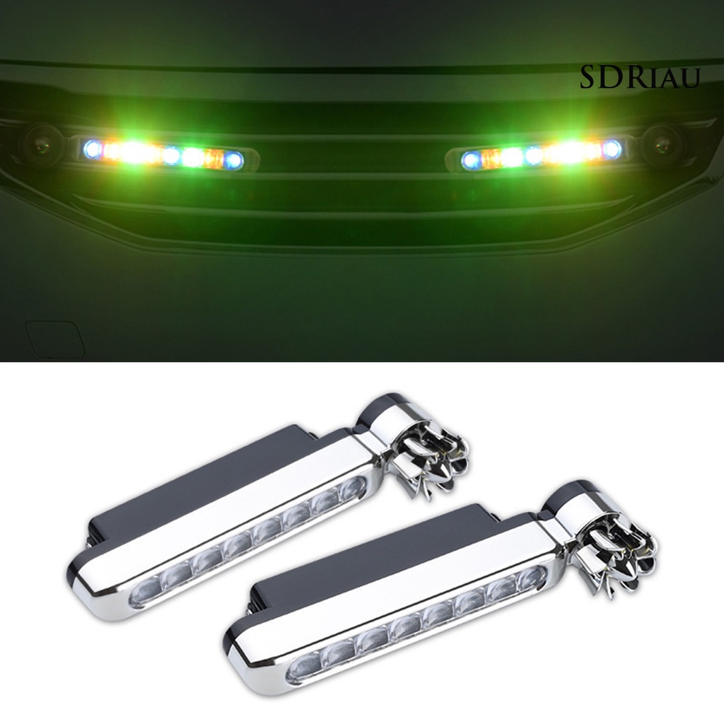 ★Hàng Có Sẵn!★ 2 Đèn LED DRL Siêu Sáng Cho Xe Hơi