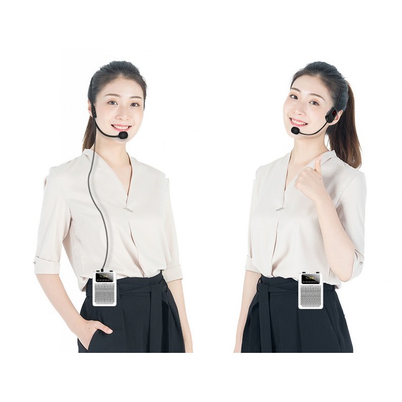 Mic + Loa Trợ giảng cao cấp Philips (Âm thanh vượt trội) + 3 Mic (mic ko dây, mic có dây, mic cúc áo)