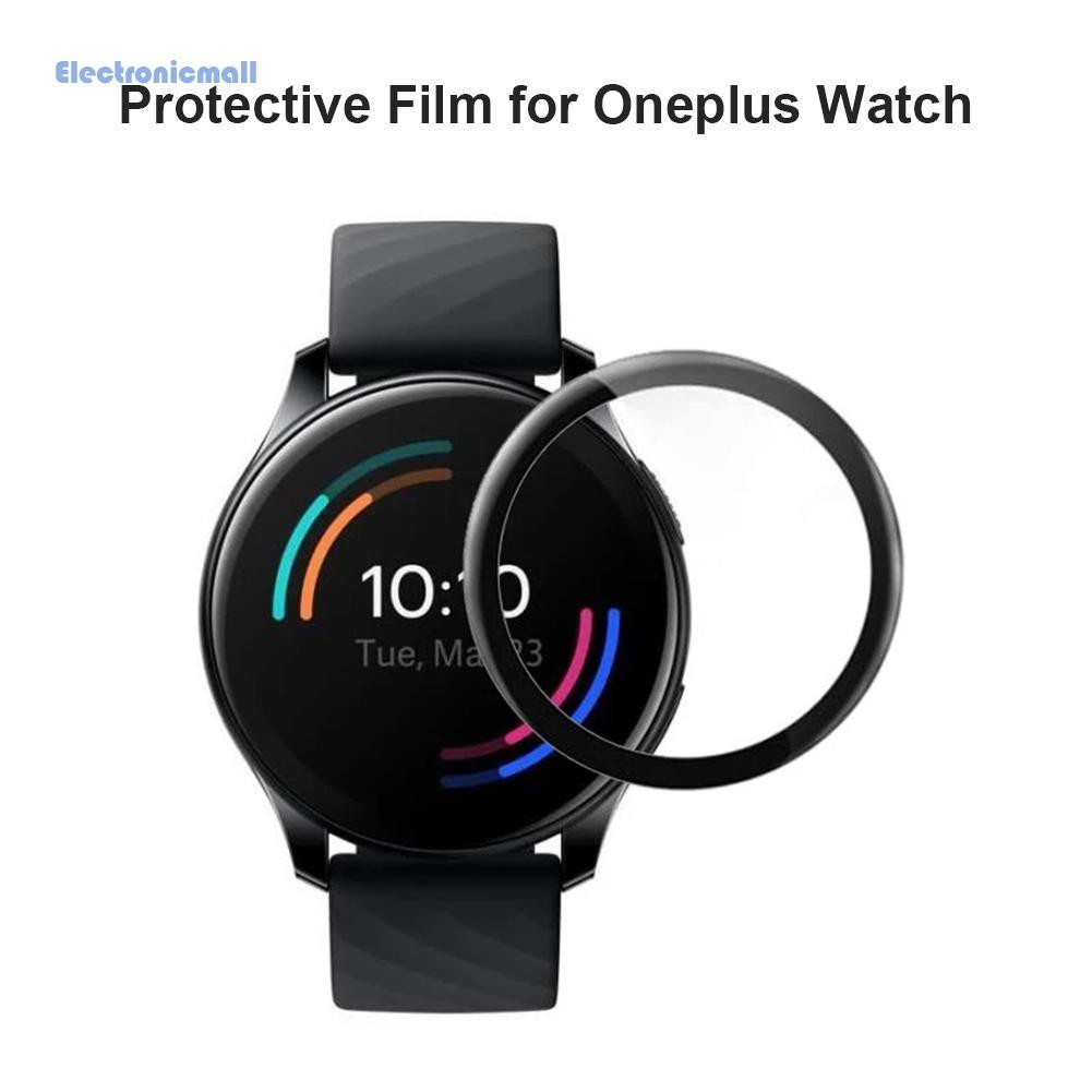 Set 2 Miếng Dán Bảo Vệ Màn Hình Điện Tử 3d Cho Đồng Hồ Thông Minh Oneplus Watchmall01