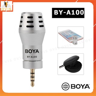 Micro Thu Âm Boya BY-A100 Dành Riêng Cho Điện Thoại