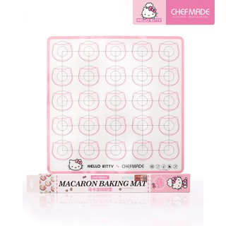 Miếng lót CHEF MADE KT7053 bằng silicon chống trượt chịu nhiệt độ cao họa tiết Hello Kitty tiện dụng để làm bánh