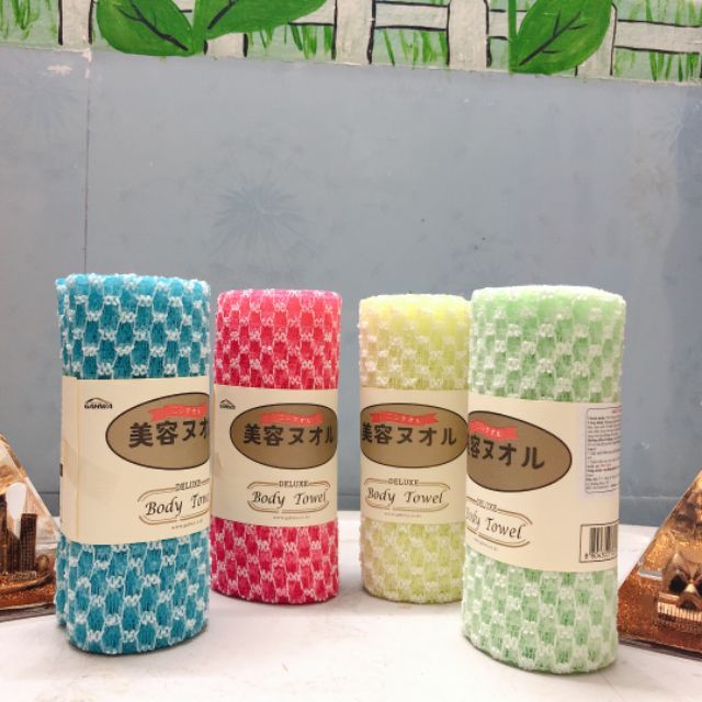 Khăn tắm dài kỳ lưng Hàn Quốc mềm