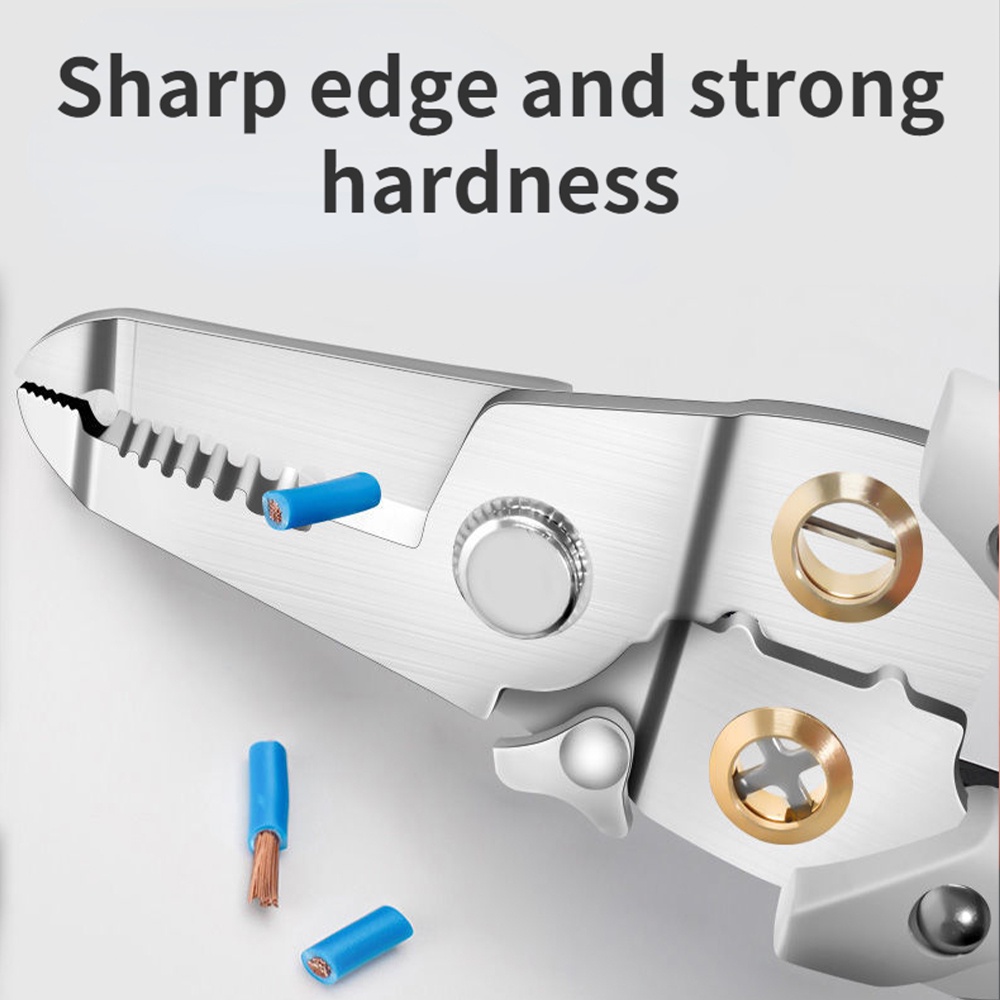 AIDEEPEN Kìm tuốt dây cáp đa năng tiện lợi