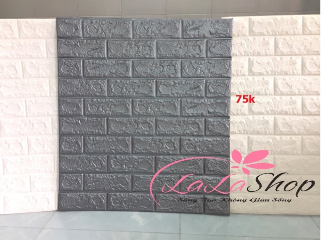 Xốp dán tường giả gạch dày 5mm 3D giả gạch kích thước 70-77cm ( kho Sài gòn) | BigBuy360 - bigbuy360.vn