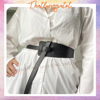 Đai váy da thắt nút, nịt đầm/ vest DV057 - Thắt Lưng Giá Tốt