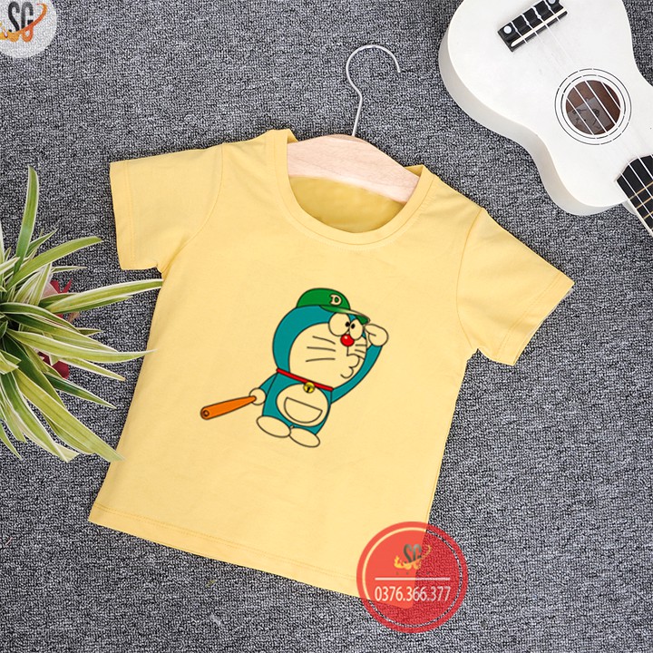 Áo thun cổ tròn tay ngắn - Thun cotton 4 chiều - Mẫu ngẫu nhiên | SGSTORE1