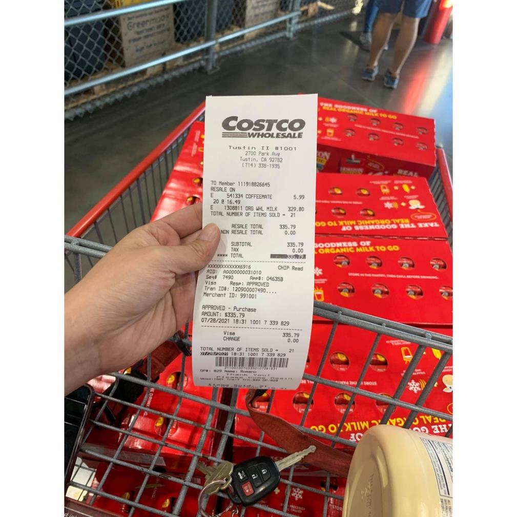 Date 5/25 Sữa tươi dạng bột HORIZON ORGANIC WHOLE MILK Mỹ