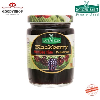 Mứt dâu tằm preserves golden farm hũ 210g goodyshop