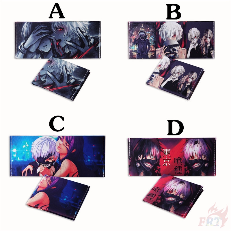❣️1 Ví Vải anime tokyo ghoul ❣️Ví Cầm Tay Thời Trang Cho Nam Và Nữ