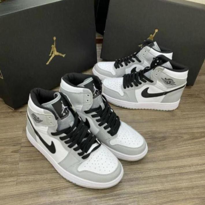 [full box+bill] Giày thể thao Jodan 1 xám đen cao cổ | BigBuy360 - bigbuy360.vn