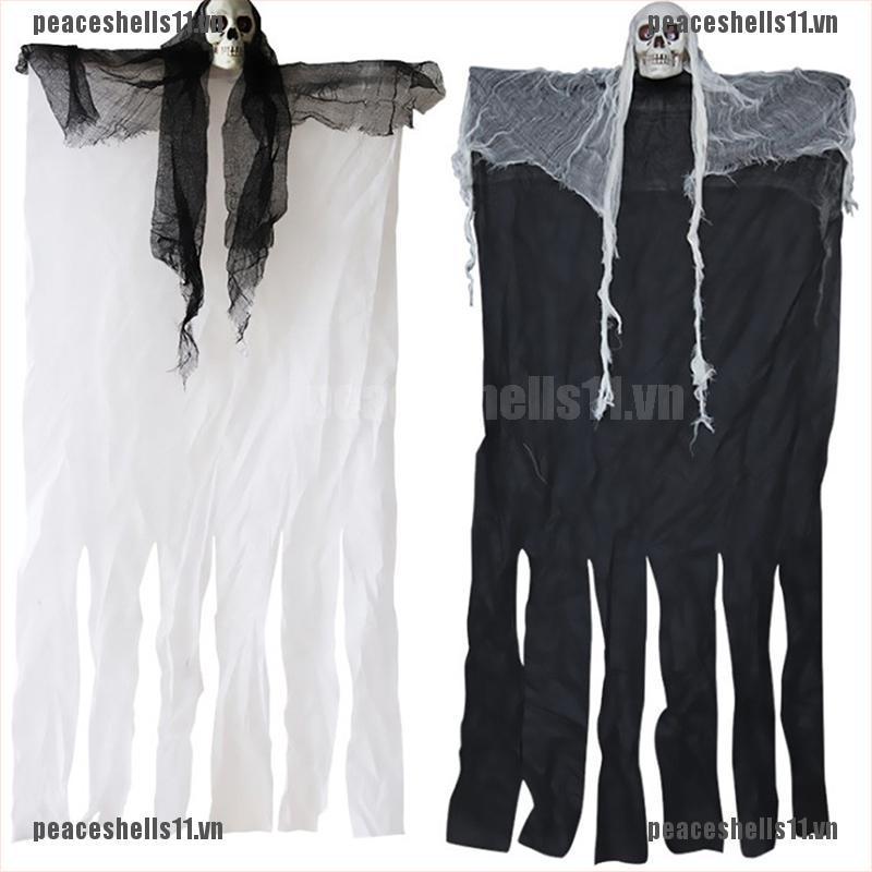 Bộ Xương Trắng Đen Treo Trang Trí Halloween 2020 100cm