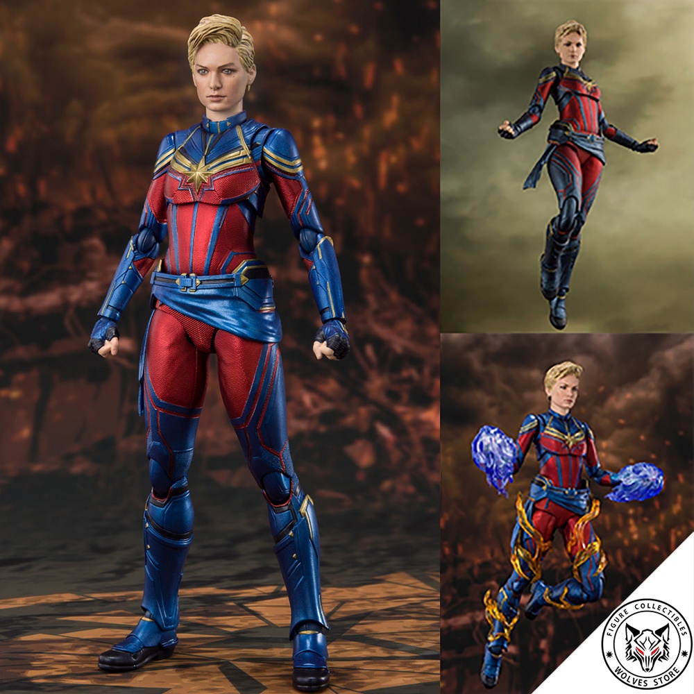[Phiếu đặt hàng trước] Mô hình chính hãng SHF: Captain Marvel (Endgame)