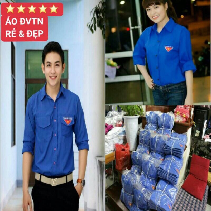 áo đoàn giá rẻ 3 size L-XL-XXL bao đẹp