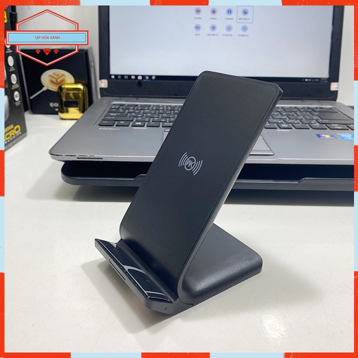 Đế Sạc Điện Thoại Không Dây Cao Cấp Wekome WP-U84 Xạc Không Dây Iiphone Tạp Hóa Xanh