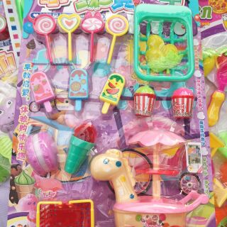 Đồ chơi xe bán kem - bán kẹo cho bé