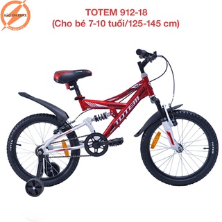 Xe đạp thể thao, xe đạp trẻ em Totem 912-18 thiết kế khỏe khoắn cho bé 7 tuổi đến 10 tuổi[CHÍNH HÃNG]