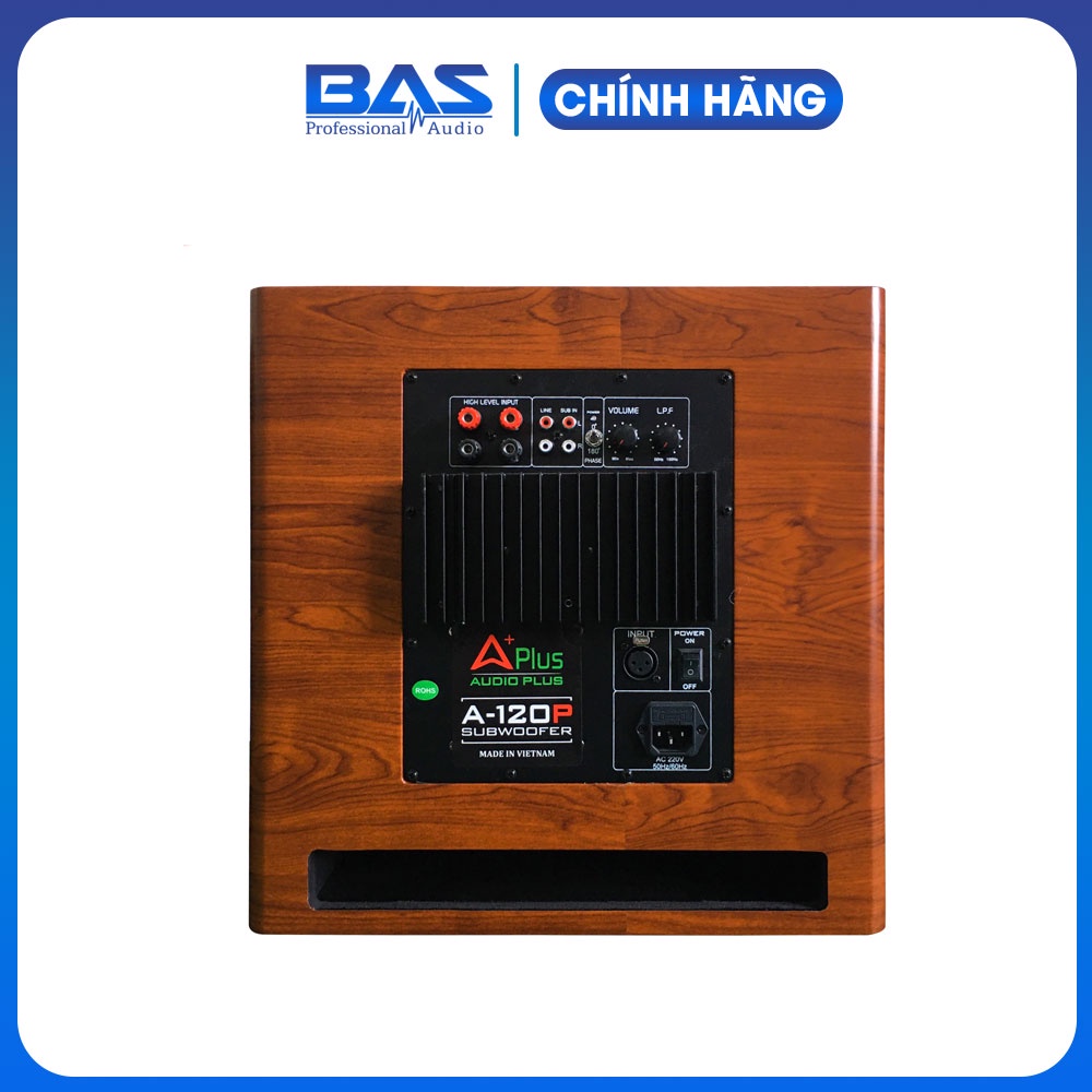 Loa sub APlus A120P bass 30  coil 50 mm, loa siêu trầm, loa subwoofer dành cho dàn karaoke gia đình