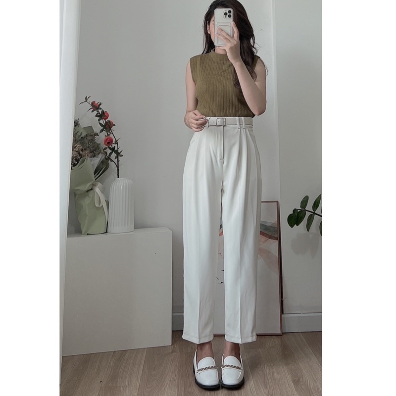 Quần baggy lụa hàn màu siêu xinh