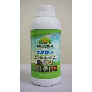 SUPE3 phòng và hộ trợ điều trị nấm-Queenfarm chế phẩm sinh học