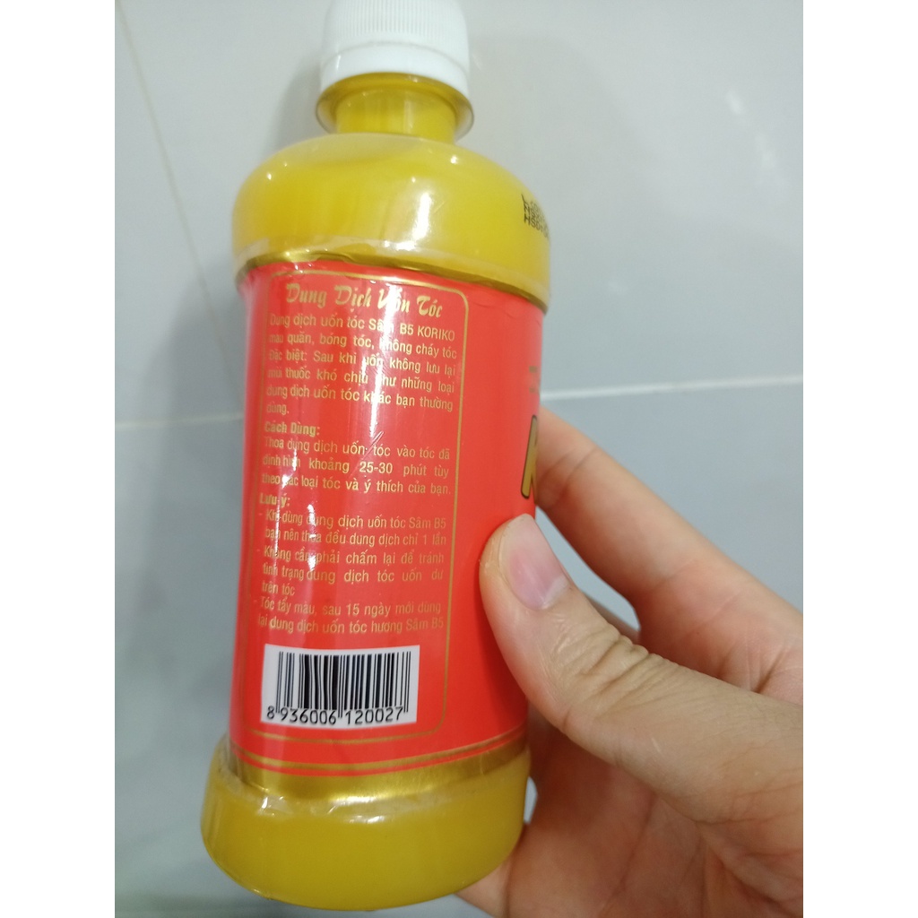 Dung dịch uốn lạnh trái cây - Dung dịch uốn lạnh nhân sâm thể tích 500ml