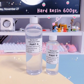 Epoxy Resin - Resin cứng - làm phụ kiện