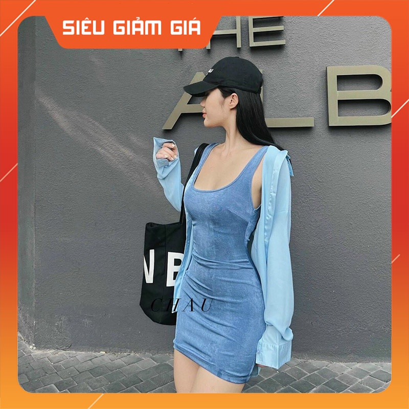 Sét Váy 3 Lỗ Kèm Áo Sơ Mi Hàng Quảng Quảng Châu H3214-Teen 888