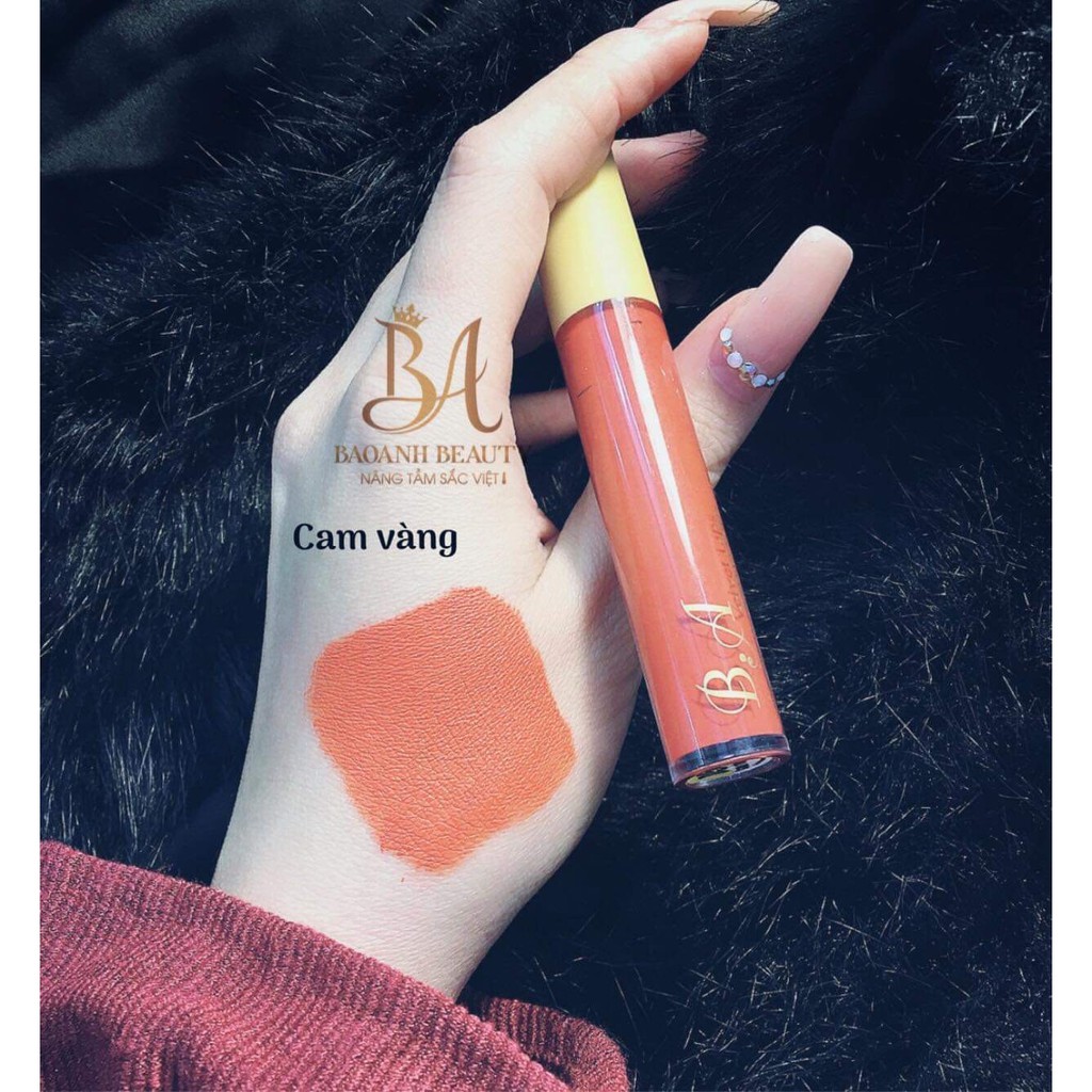 [ Cam vàng ] Son kem hữu cơ cao cấp B.A Beauty tặng kèm ủ môi | BigBuy360 - bigbuy360.vn
