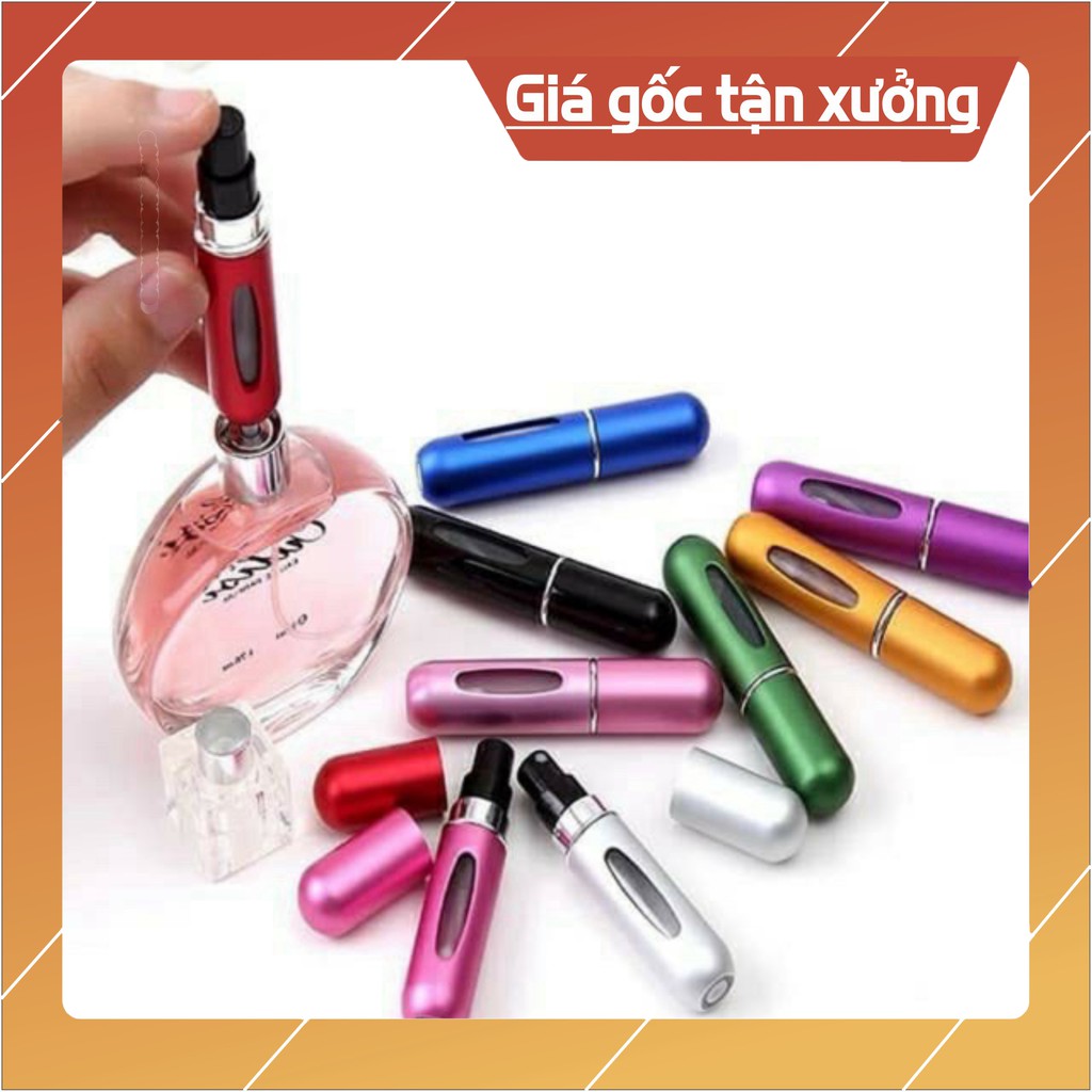 [GIÁ SỈ TOÀN QUỐC] LỌ CHIẾT NƯỚC HOA MINI 5ml TỰ ĐỘNG SIÊU TIỆN LỢI