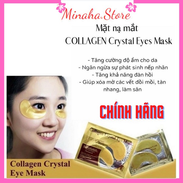 Mặt nạ mắt COLLAGEN Crystal Eyes Mask giảm quầng thâm mắt | BigBuy360 - bigbuy360.vn