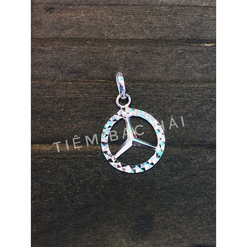 MẶT DÂY CHUYỀN BẠC MERCEDES CHO NAM/NỮ