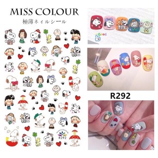 sticker hoạt hình trang trí móng siêu iu